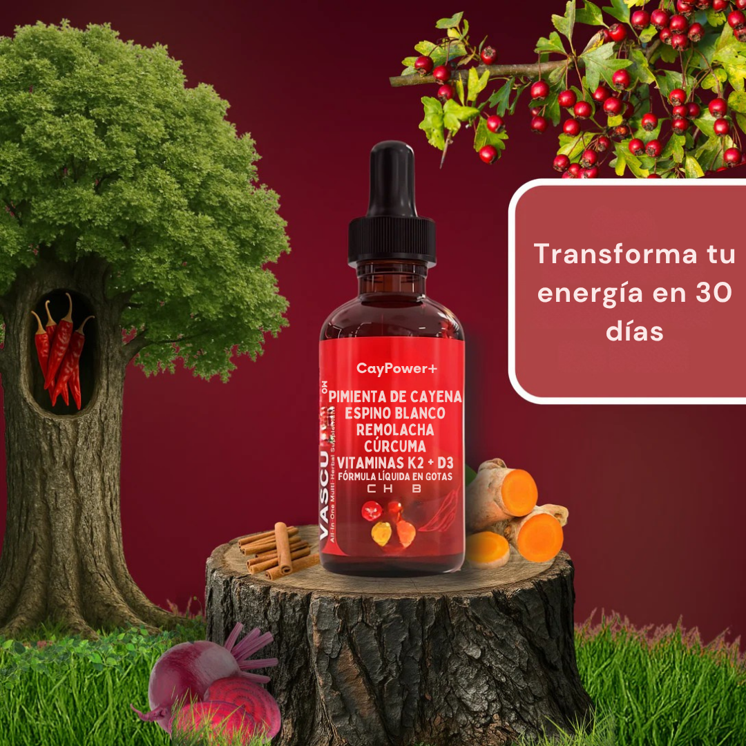 2X1 CayPower+ Suplemento de Cayena activa